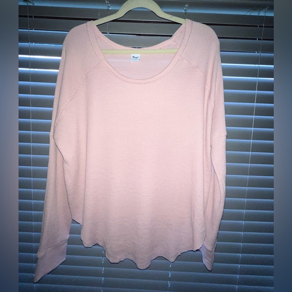 Aritzia TNA Pink Knit Sweater - Large - Picture 1 of 6